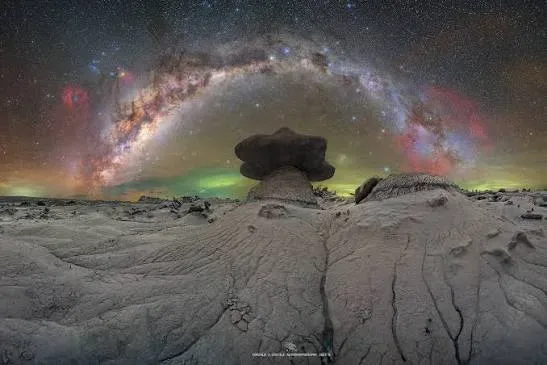 Mirador astronomico - base del Cerro Colorado